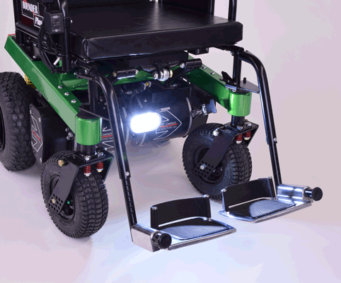 Een computer gebruiken Wolf in schaapskleren breed Power Wheelchair Lighting Package