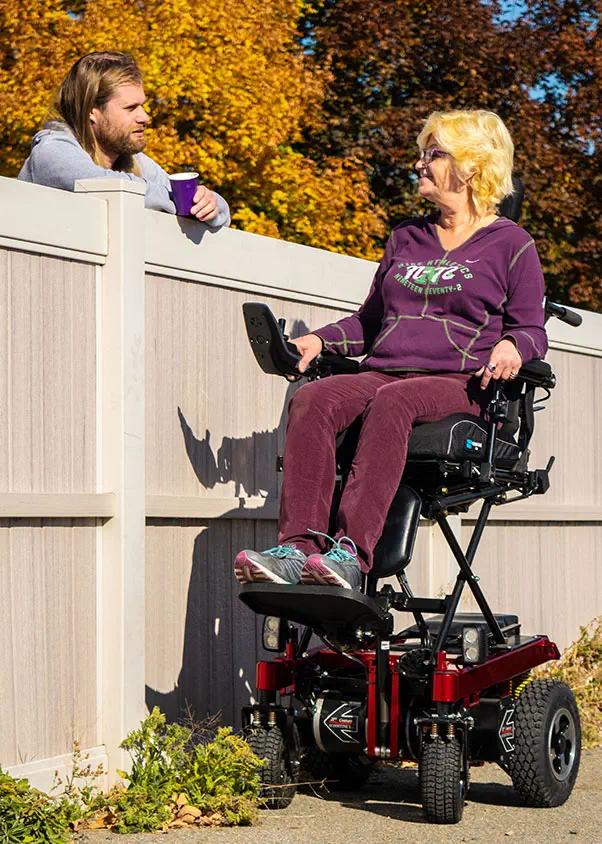 BOUNDER Power Wheelchair with Power Seat Elevator